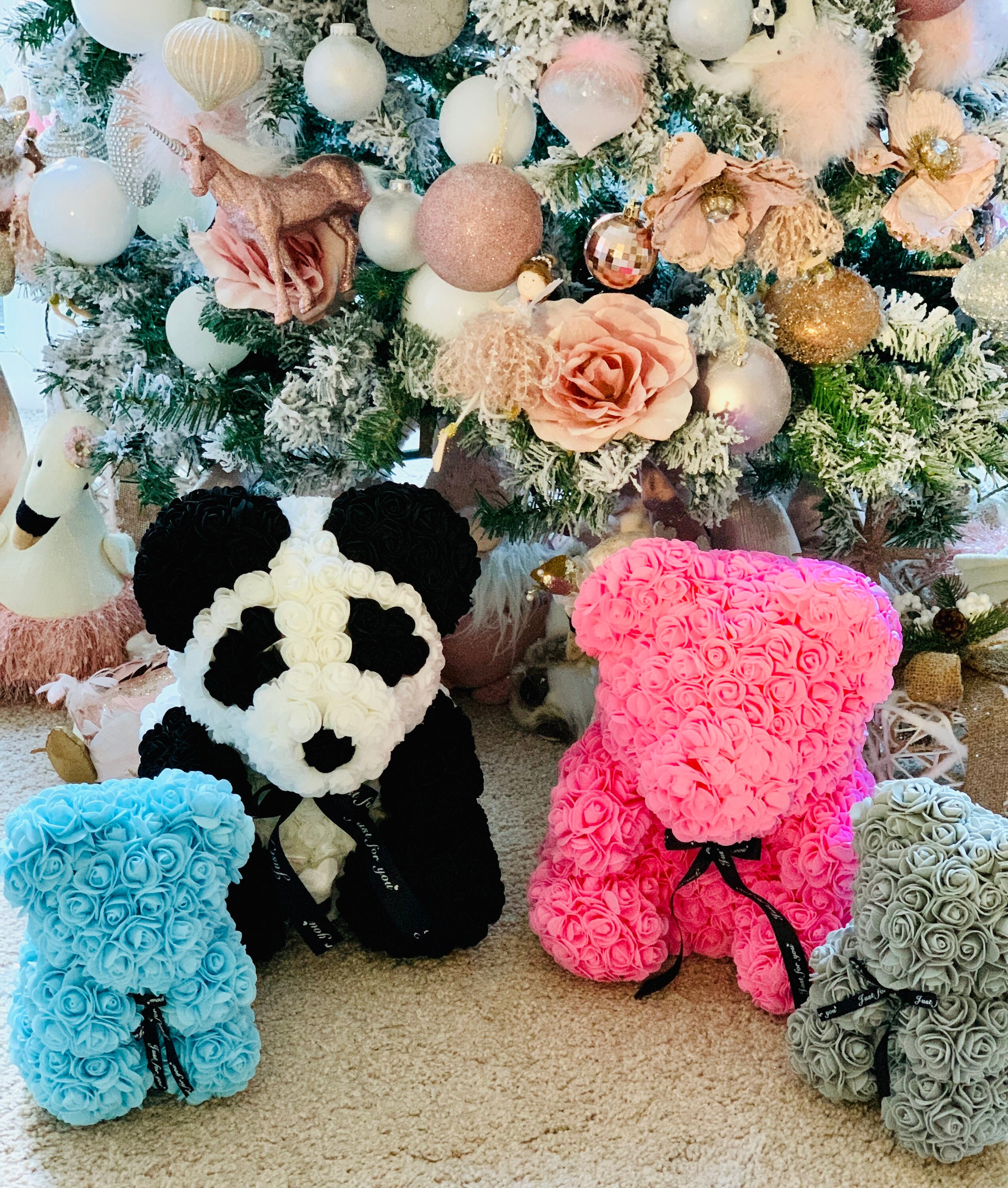 Forever Foam flowers teddy bears Etsy