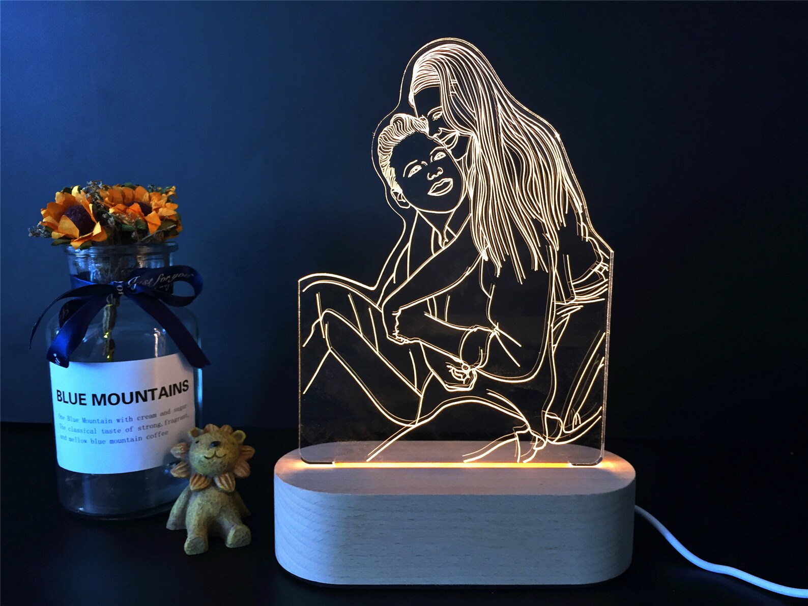 3D lámpara de la lámpara de escritorio personalizado lámpara Etsy 3D lámpara de la lámpara de escritorio personalizado lámpara Etsy