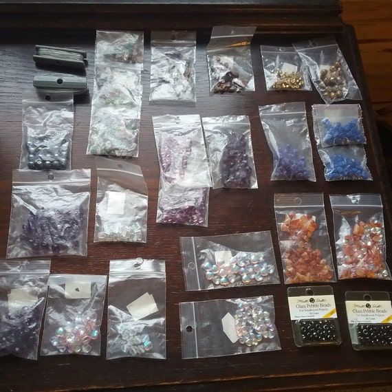 27 Piece Lot of Beadwork Materials / Jewelry / Beads / Etsy