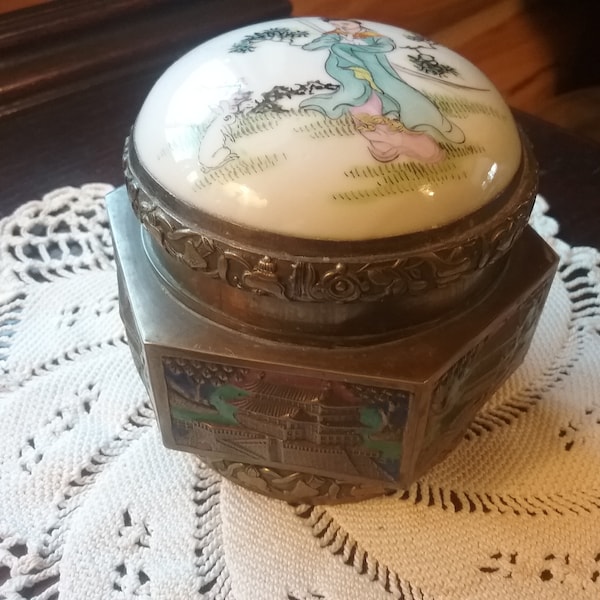 Chinese Tea Container Etsy