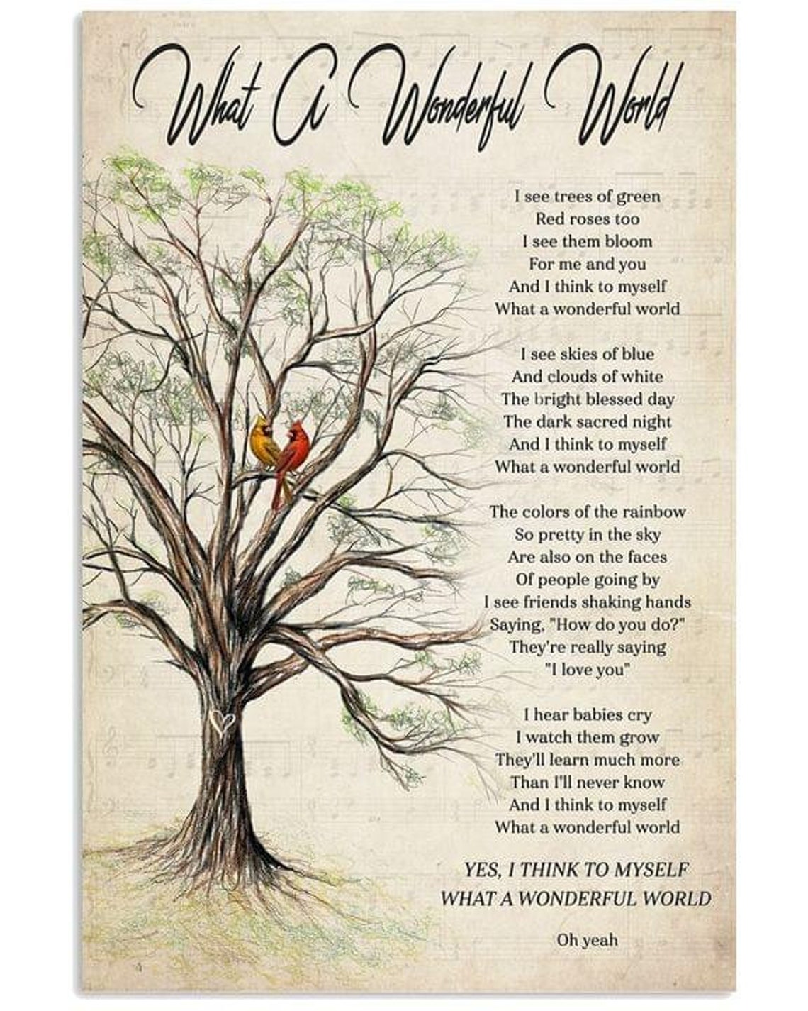 Song Lyrics What A Wonderful World Canvas Song Lyrics Art Etsy louis-armstrong-what-a-wonderful-world-song-lyrics-paul-smith