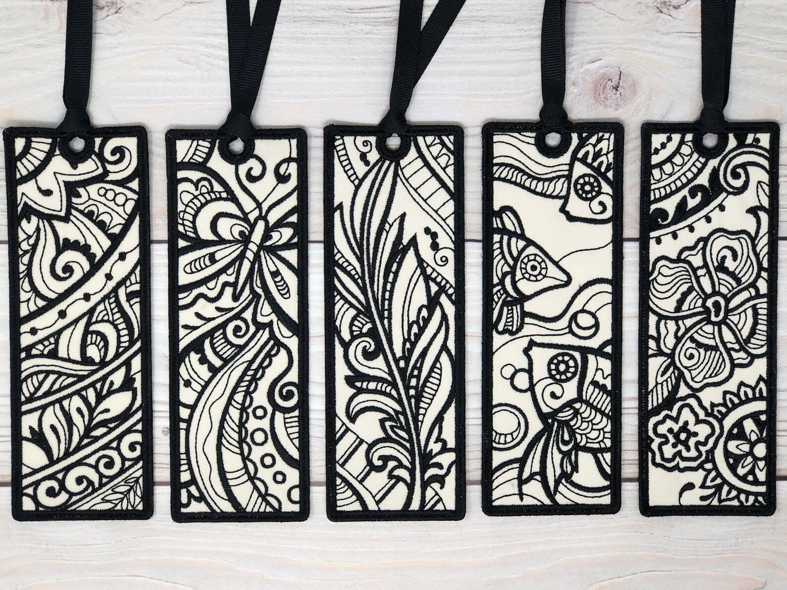 Collection 2 Embroidered Bookmark Zen Bookmark Gift For Etsy collection-2-embroidered-bookmark-zen-bookmark-gift-for-etsy