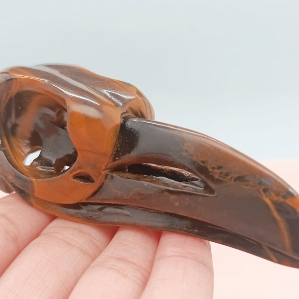 Tiger Eye Skull Etsy