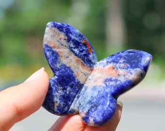 2.3'' Natural Quartz crystal Butterfly，Butterfly carving ，Butterfly figurine，Home decor，Butterfly ornament，Crystal healing