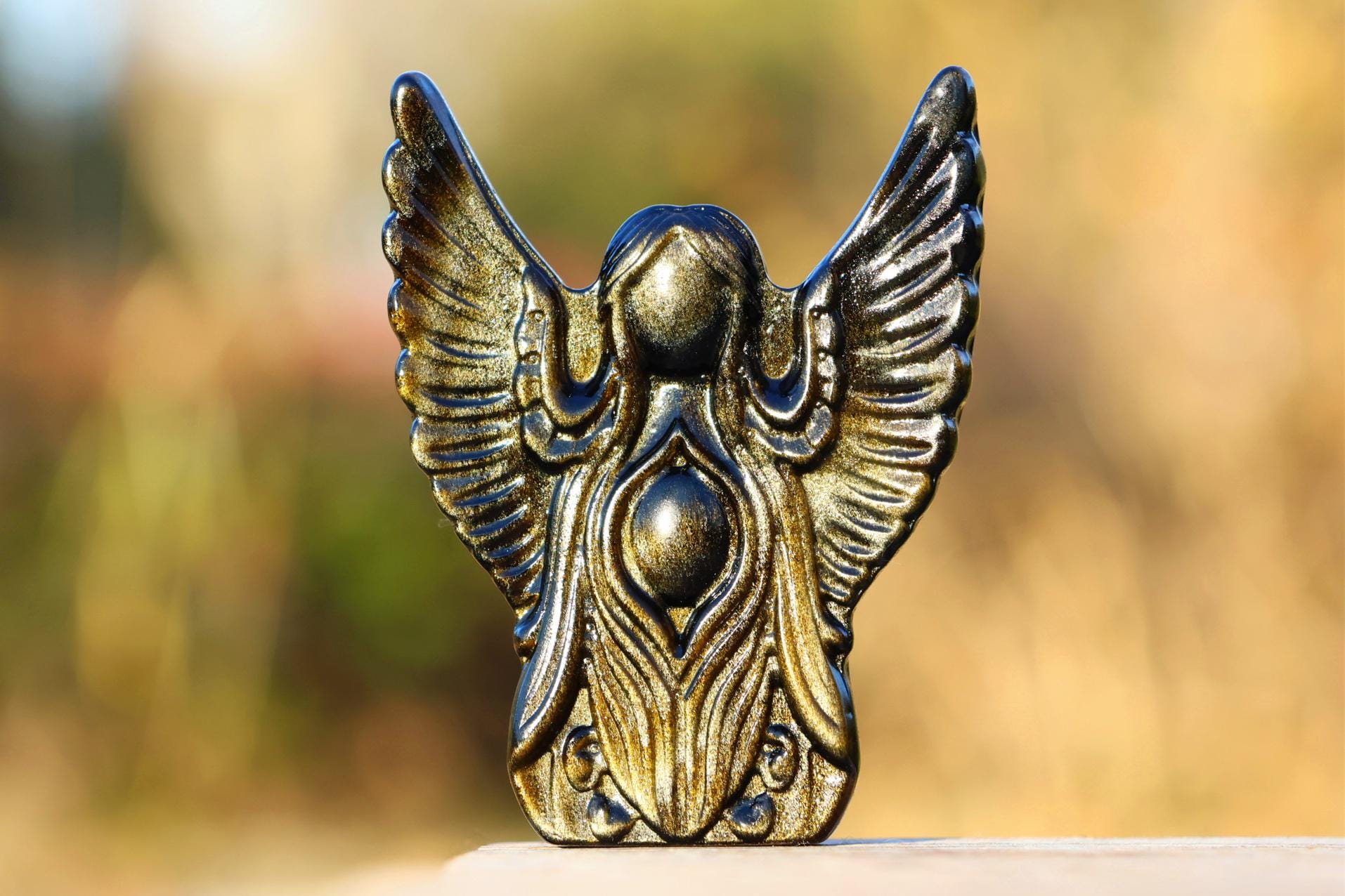 Obsidian Fairy - Etsy