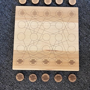 Jarmo Board Game / Personalized / Unique / Ancient/ Strategy / Turkish ...