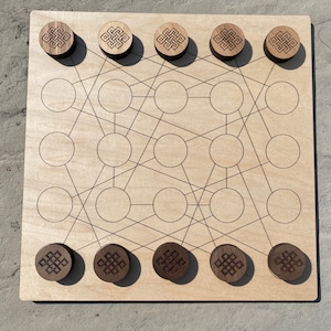 Jarmo Board Game / Personalized / Unique / Ancient/ Strategy / Turkish ...