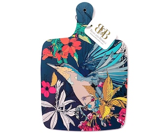 Cutting board, Retro home decor, Charcuterie Board, Cheese board, Grandma gift ideas, Bird gift for couple, Bird gifts for home, Nuthatch