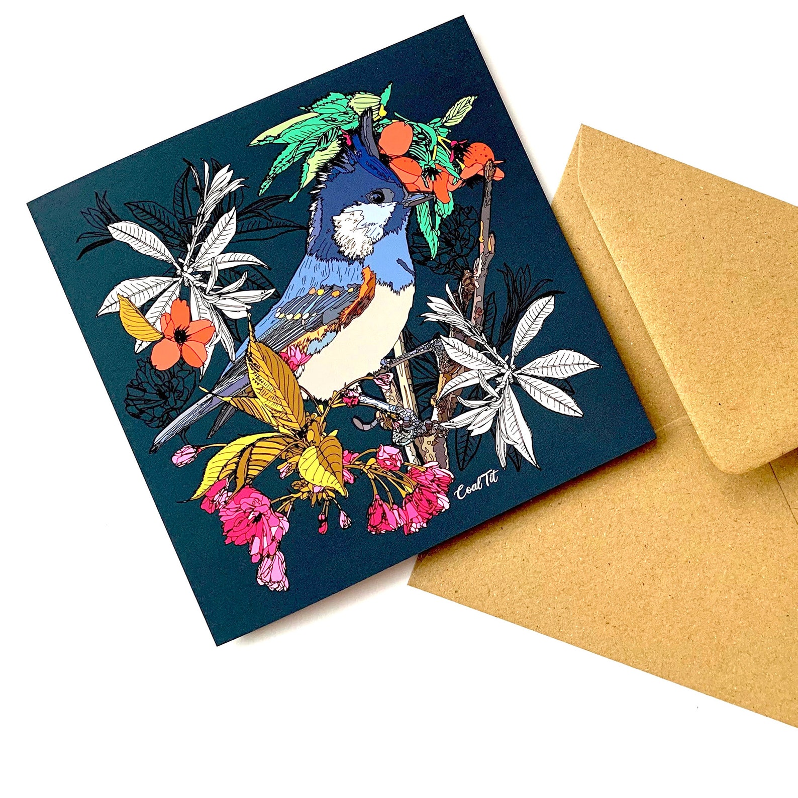 Luxury Greeting Card Handmade Card Made in the UK Cherry Etsy