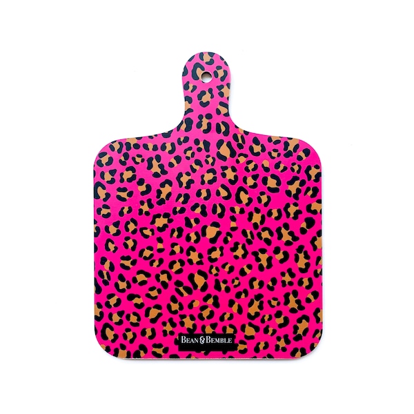 Leopard Wood Cutting Board Etsy