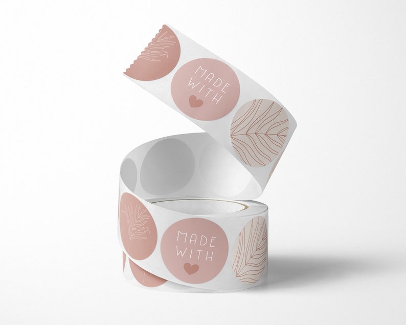 Tissue Paper & 5 Stickers Customizable Design With Your Logo Etsy