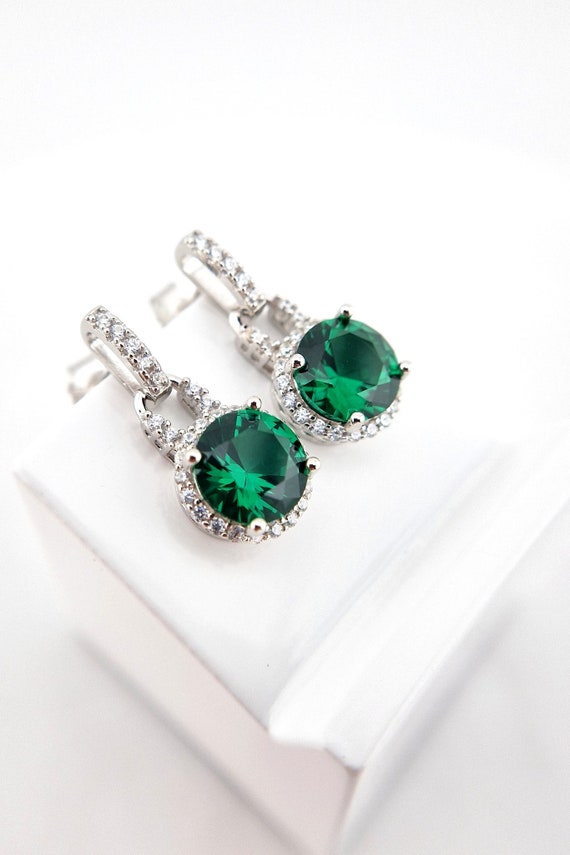 Smaragd earrings cheap