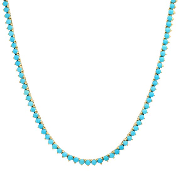 Turquoise wedding shop necklace