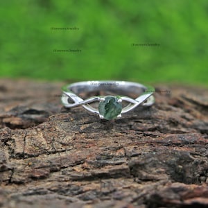 moss agate ring, natural moss agate ring, wedding ring, engagement ring, handmade beautiful ring, 925 silver ring, women promise ring