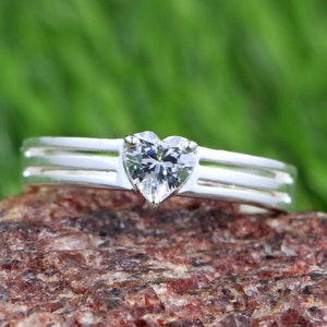cubic zircon Ring with Ring-zircon Ring-handmade Ring-zircon Stone-Silver Ring-Women Ring-personalised gift, unique jewelry, for Gift