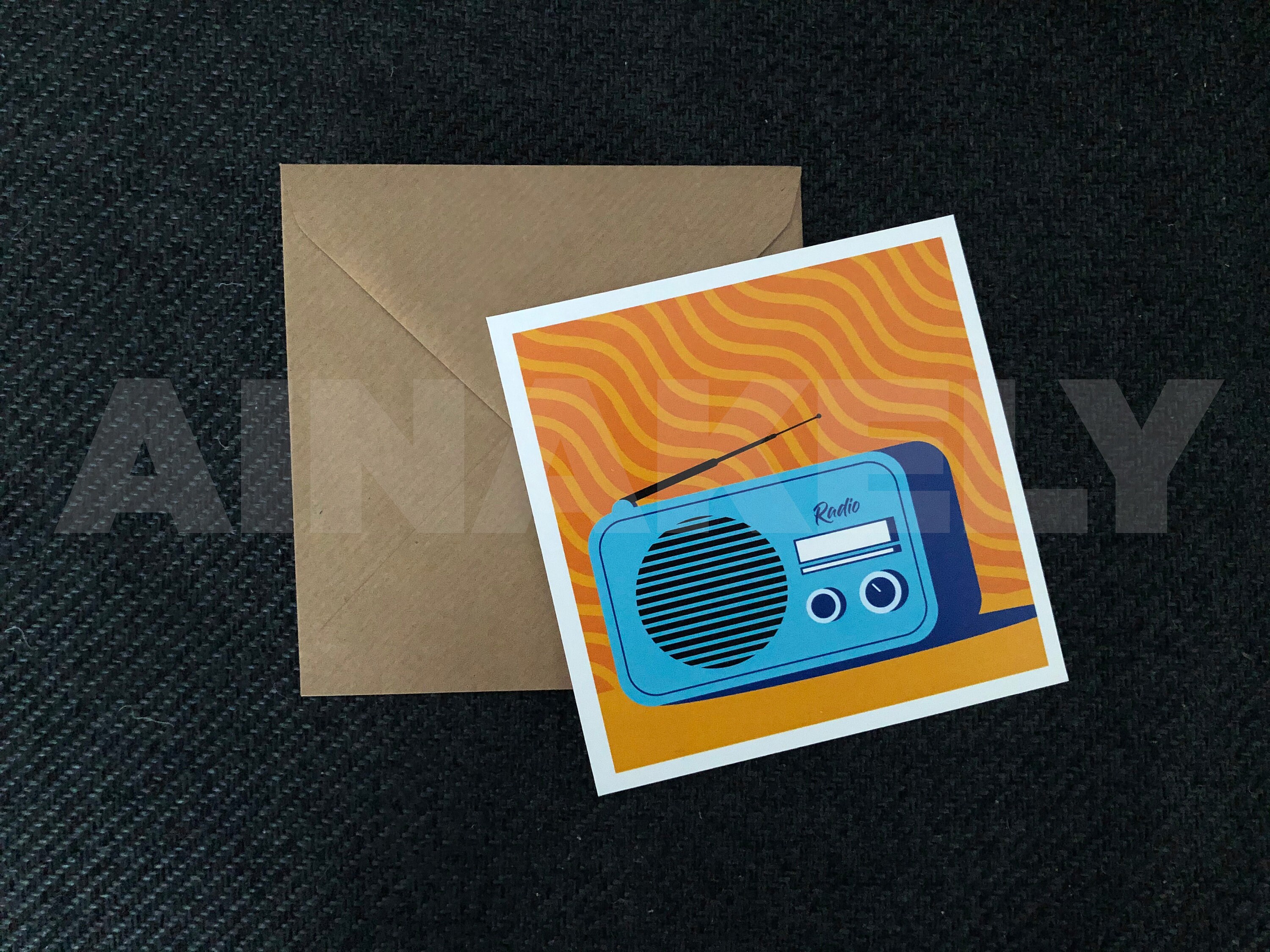 Radio postcards music postcards Etsy