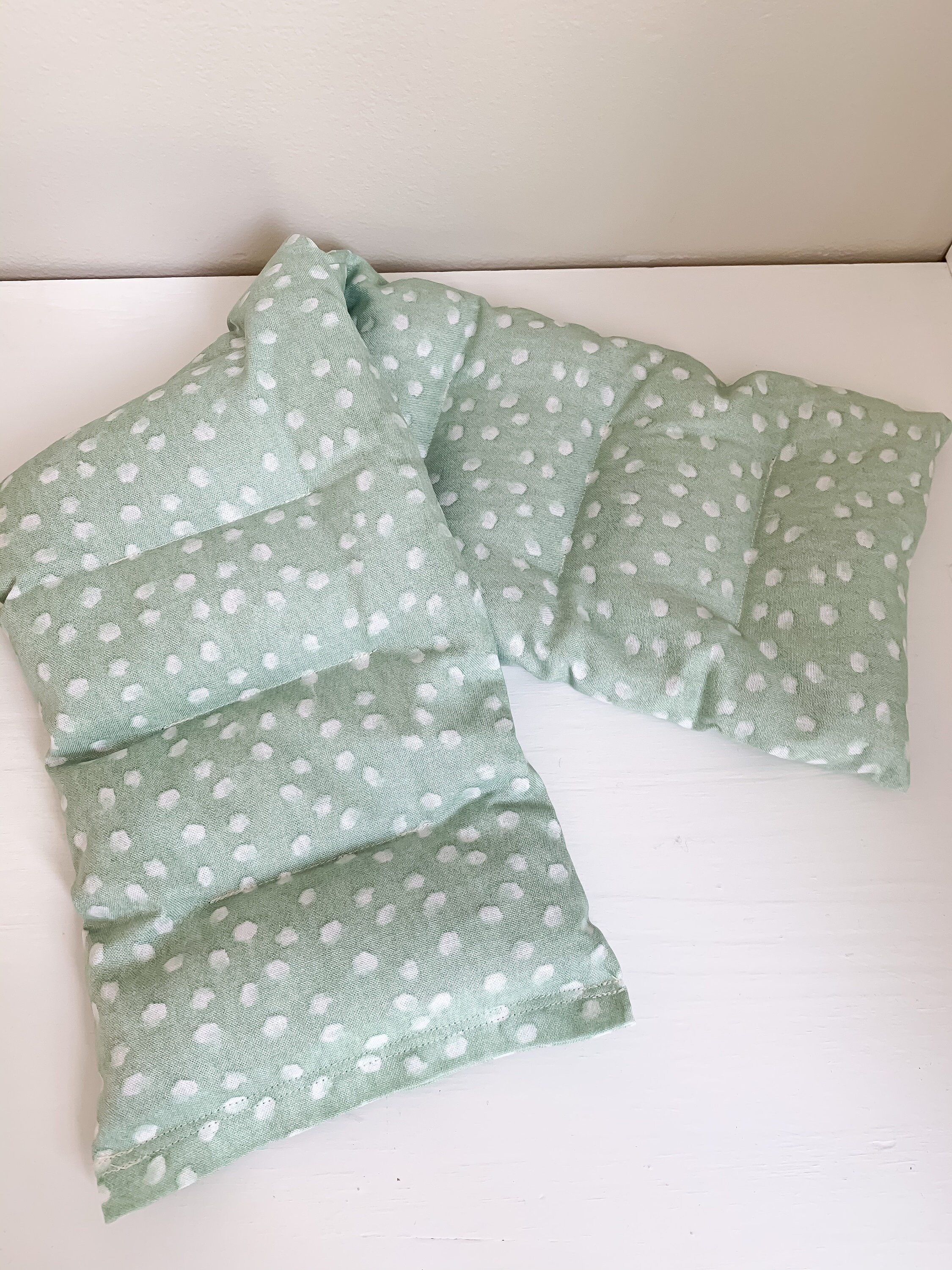 Cozy Herbal Heating Pad Flaxseed Neck Warmer Spa Christmas Etsy