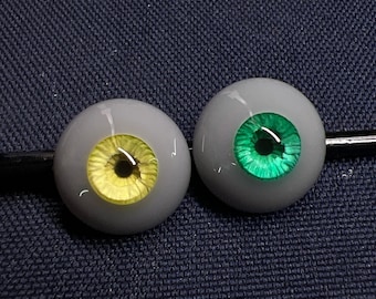 Resin BJD Doll Eyes: Cartoon/anime-Style Eyes for Dolls 8-24mm