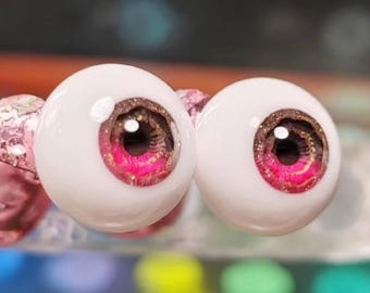 Resin BJD Doll Eyes: Safety Eyes for 1/3 1/4 1/6 Dolls (10-24mm)