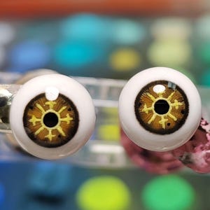 Handmade BJD Doll Eyes: Custom Resin Safety Eyes (8-24mm)