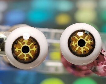 Handmade BJD Doll Eyes: Custom Resin Safety Eyes (8-24mm)