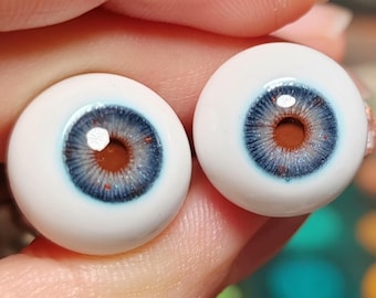 Realistic Resin Doll Eyes: Small Iris BJD Eyes (10mm-18mm)