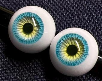 BJD Eyes 12mm 14mm 16mm Handmade Resin Eye for BJD SD Dolls Custom Size