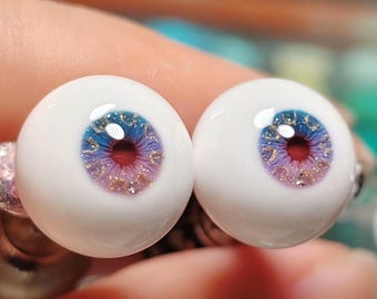 Hand-Painted BJD Doll Eyes: Custom Resin Eyes (8mm-24mm)