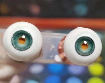 Olhos de resina feitos à mão para bonecas: BJD, Volks, FairyLand (10-20 mm)