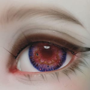 Hand-Painted BJD Doll Eyes: Realistic Resin Safety Eyes (8mm - 24mm)