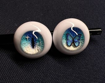 Handpainted Resin Doll Eyes: BJD Toy Eyes, 1/3 1/4 1/6 Scale