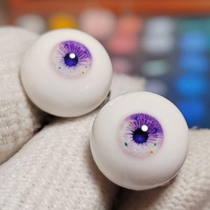 Handmade Resin BJD Doll Eyes: Safety Eyes, Normal & Small Iris (10mm-24mm)