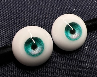 Resin BJD Doll Eyes: Realistic Craft Eyes for Dolls (12-24mm Pairs Available)