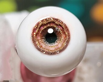 Handmade Resin BJD Doll Eyes: Custom Size 12-24mm Safety Eyes