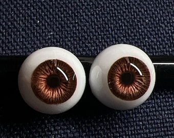 Custom Pupil Color BJD Eyes 8-24mm - Handcrafted for 1/3 1/4 1/6 Doll Collectors