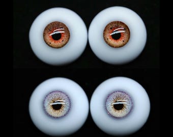 12mm-18mm Realistic Resin Doll Eyes Craft Safety Eyes