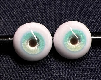 Resin BJD Doll Eyes: Realistic Iris, Custom Size for 1/3 1/4 1/6 Doll