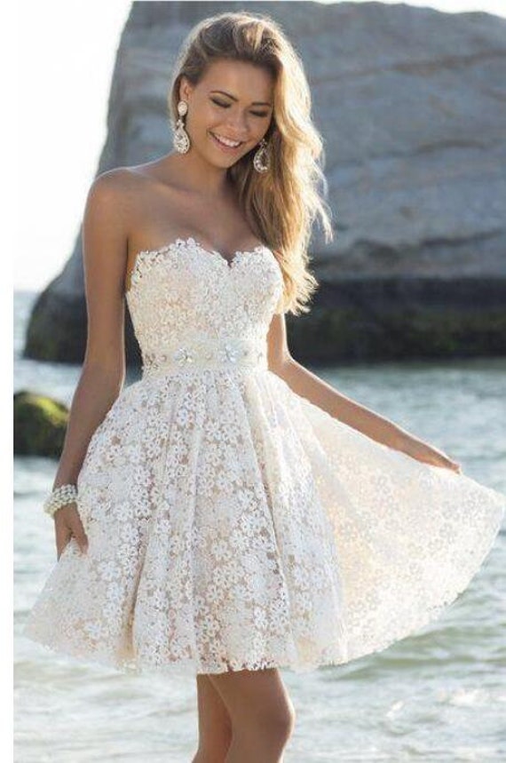 bridal reception dress short