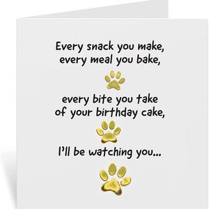 Carte d'anniversaire mari/père du chien - Une carte « Pawfect » pour tous les amoureux des chiens ! et fourrure pour bébés parents | Carte d'anniversaire premium « Fabriquée au Royaume-Uni »