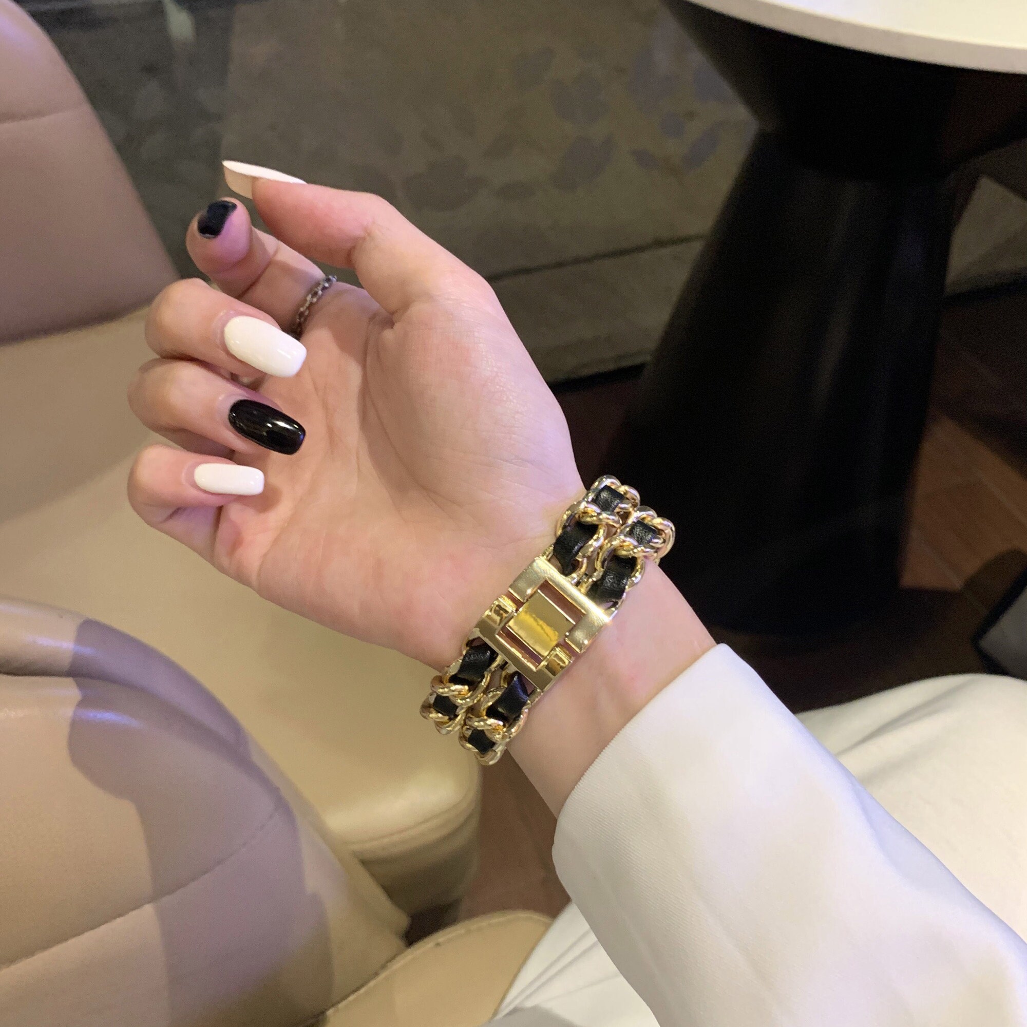 Gold Apple Watch Band Chain Luxury Iwatch Band 38mm 40mm Etsy