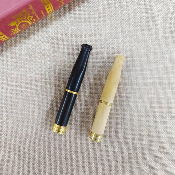 cigarette holder pen Wooden Cigarette Holder, Short Cigarette Holder, Smoking Accessories,  Smoker Gift, Finger Saver, Wodden Filter Tips, Short Cigarette Holder