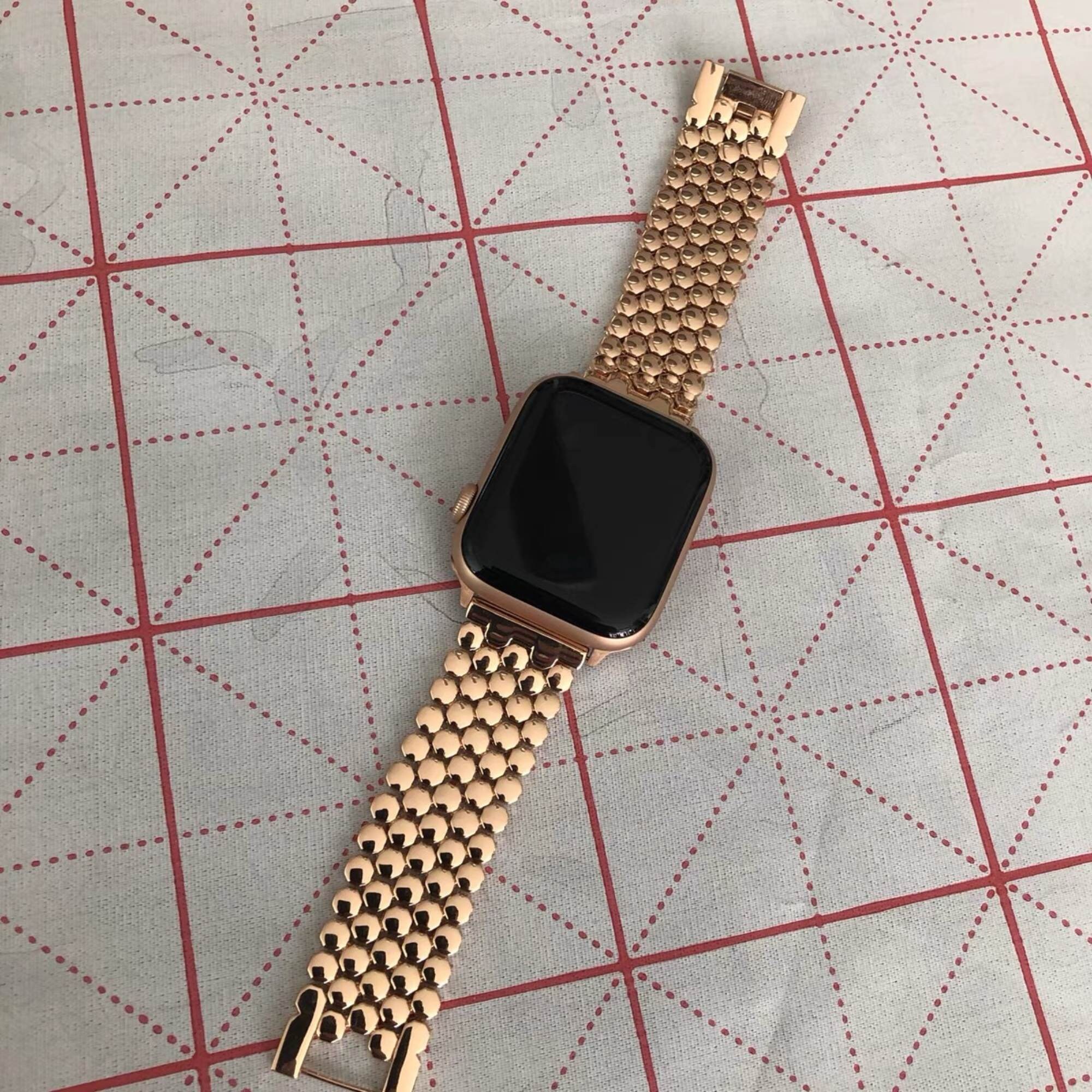 Gold Apple Watch Band Chain Iwatch Band 38mm 44mm 40mm Etsy