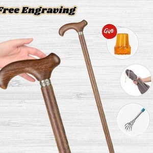 Gift for Grandpa Hand Carved Walking Cane, Personalized Gifts for Dad from Daughter, Dad Gifts, Personalized Walking Stick, Unique Dad Gifts