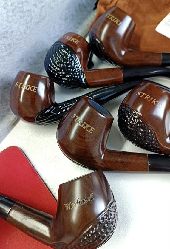 Custom Engraved Wooden Tobacco Pipe Set, Pipe Set With Smoking Accessories,  Personalized Name Pipe, Custom Smoking Pipe, Gift for Dad