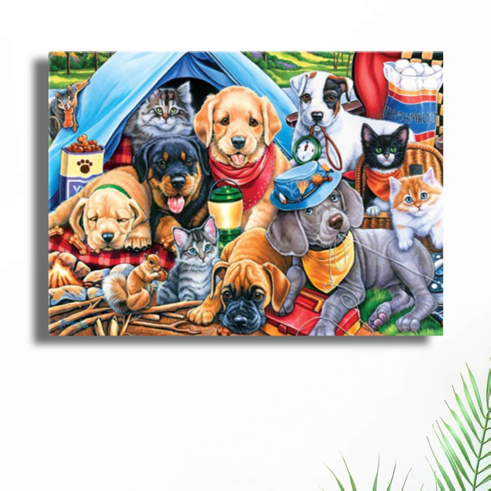 Best Diy 5D Diamond Painting Kits Dotz ArtAnimals Dogs And Etsy