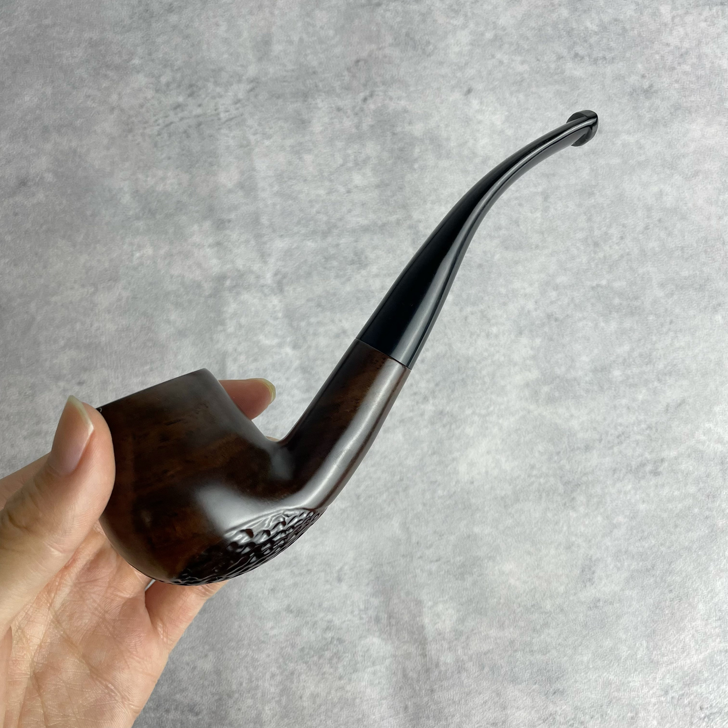 Handcarved Wood Tobacco Pipe, Handmade Wood Smoking Pipe, Tobacco Bowl