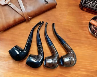 Groomsmen Gifts, Custom Engraved Wooden Tobacco Pipe Set, Gift For Groomsmen, Groomsmen Smoke Ring,Groomsman Gift, Wedding Favor,Smoker Gift