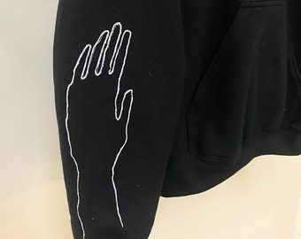 HANDS Embroidered Hoodie