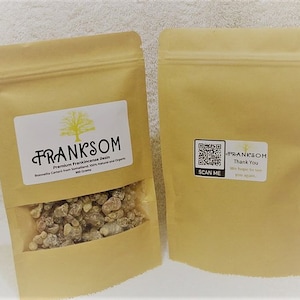 Resina di incenso di qualità premium - Boswellia Carterii di Franksom - 100% pura
