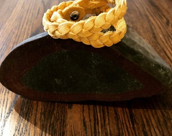 Women’s braided wrap bracelet